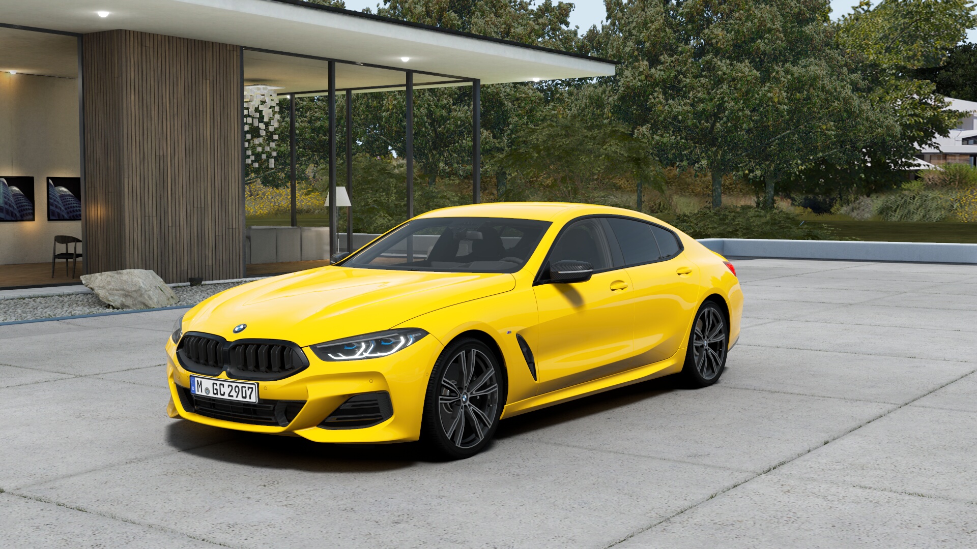 BMW Individual | BMW 8 Series Gran Coupé in Speed Yellow Uni
