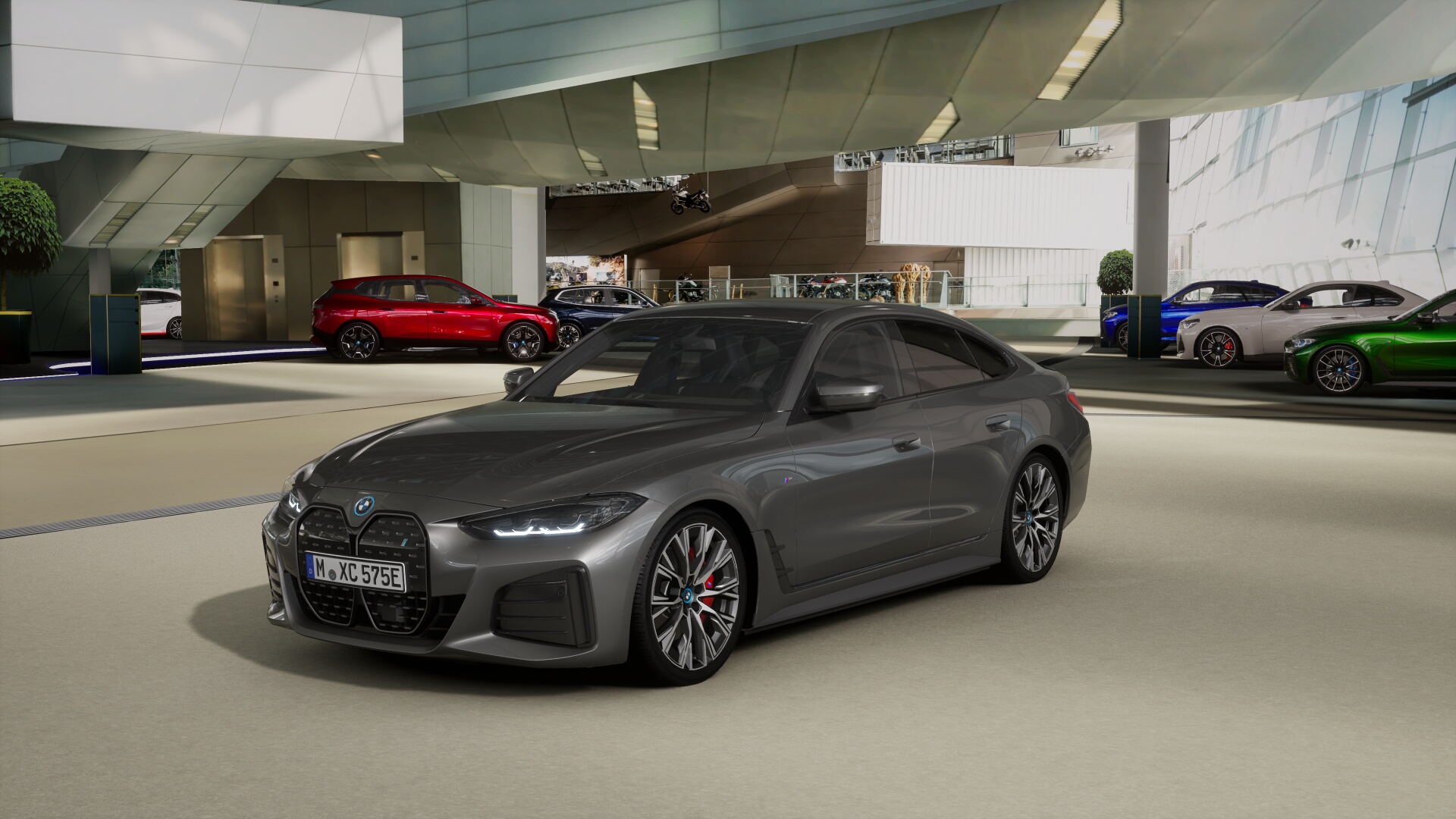BMW Individual | BMW i4 in Stratus Grey Metallic