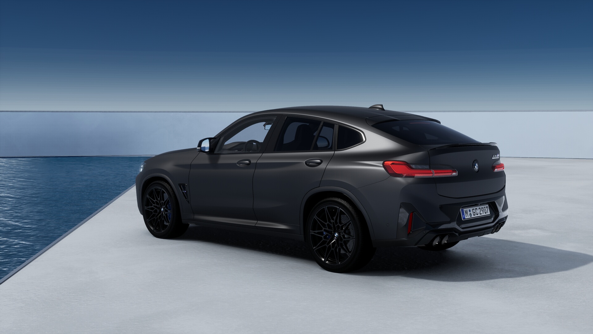 BMW Individual | BMW X4 M Competition in Frozen Deep Grey Metallic