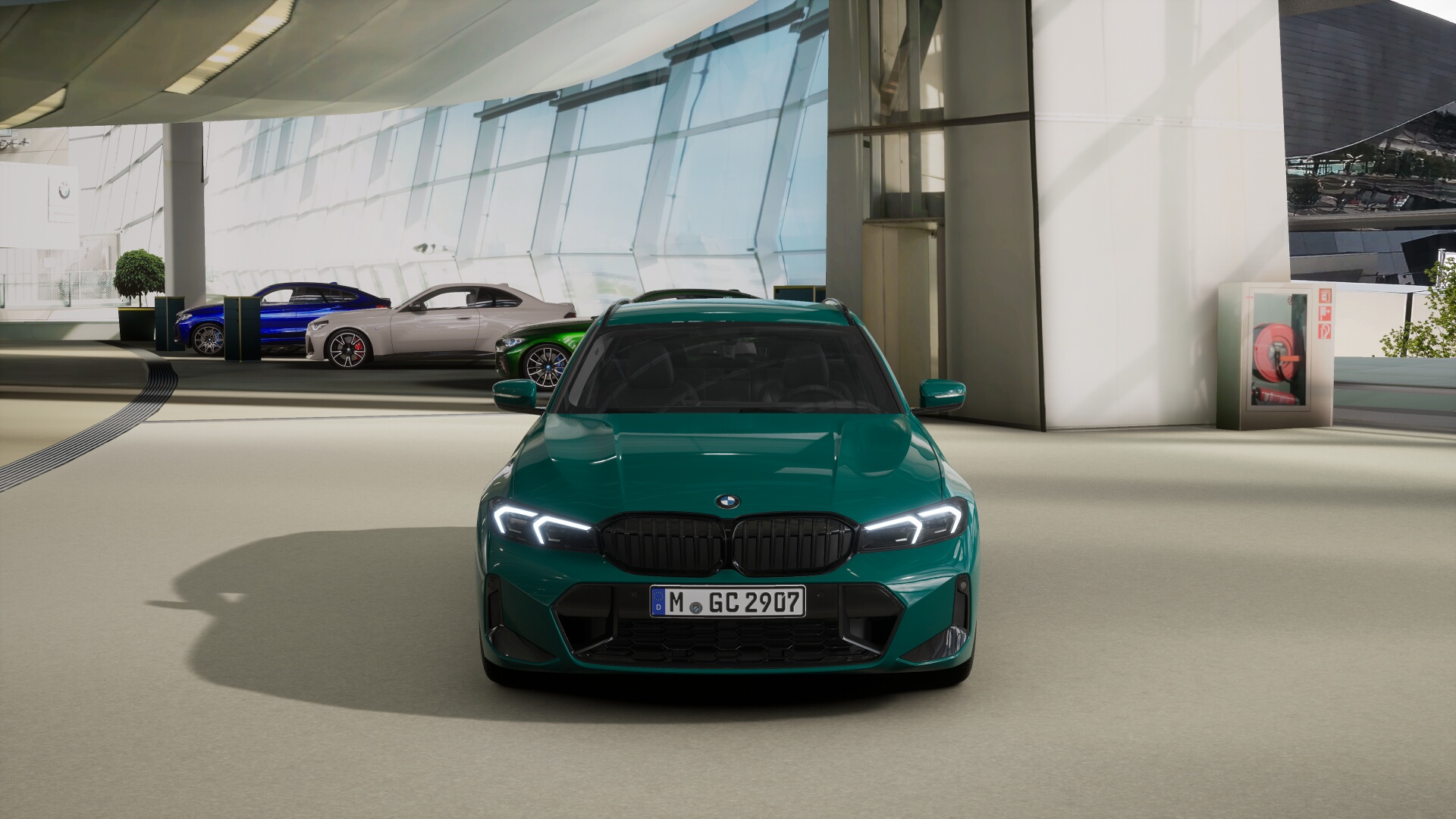 BMW Individual | BMW 3 Series Touring in Smyrna Green Uni