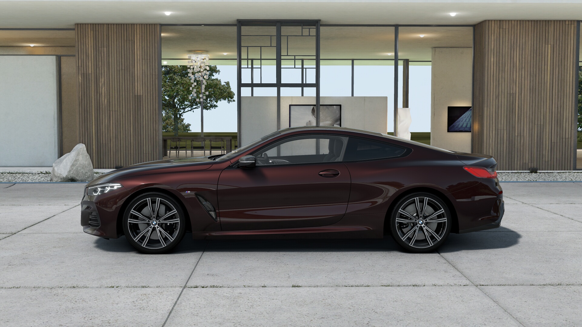 BMW Individual | BMW 8 Series Coupé in Damast Red Metallic