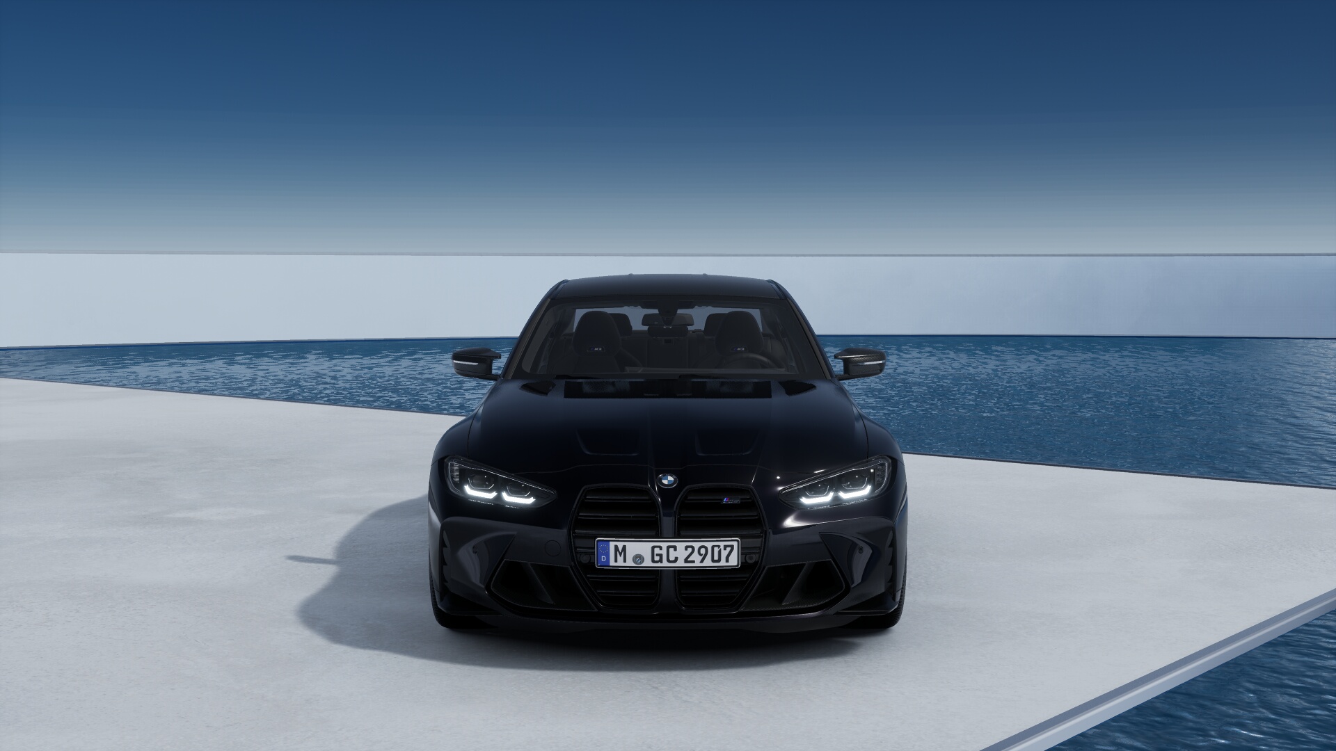 BMW Individual | BMW M3 Competition Sedan in Cosmos Black Metallic
