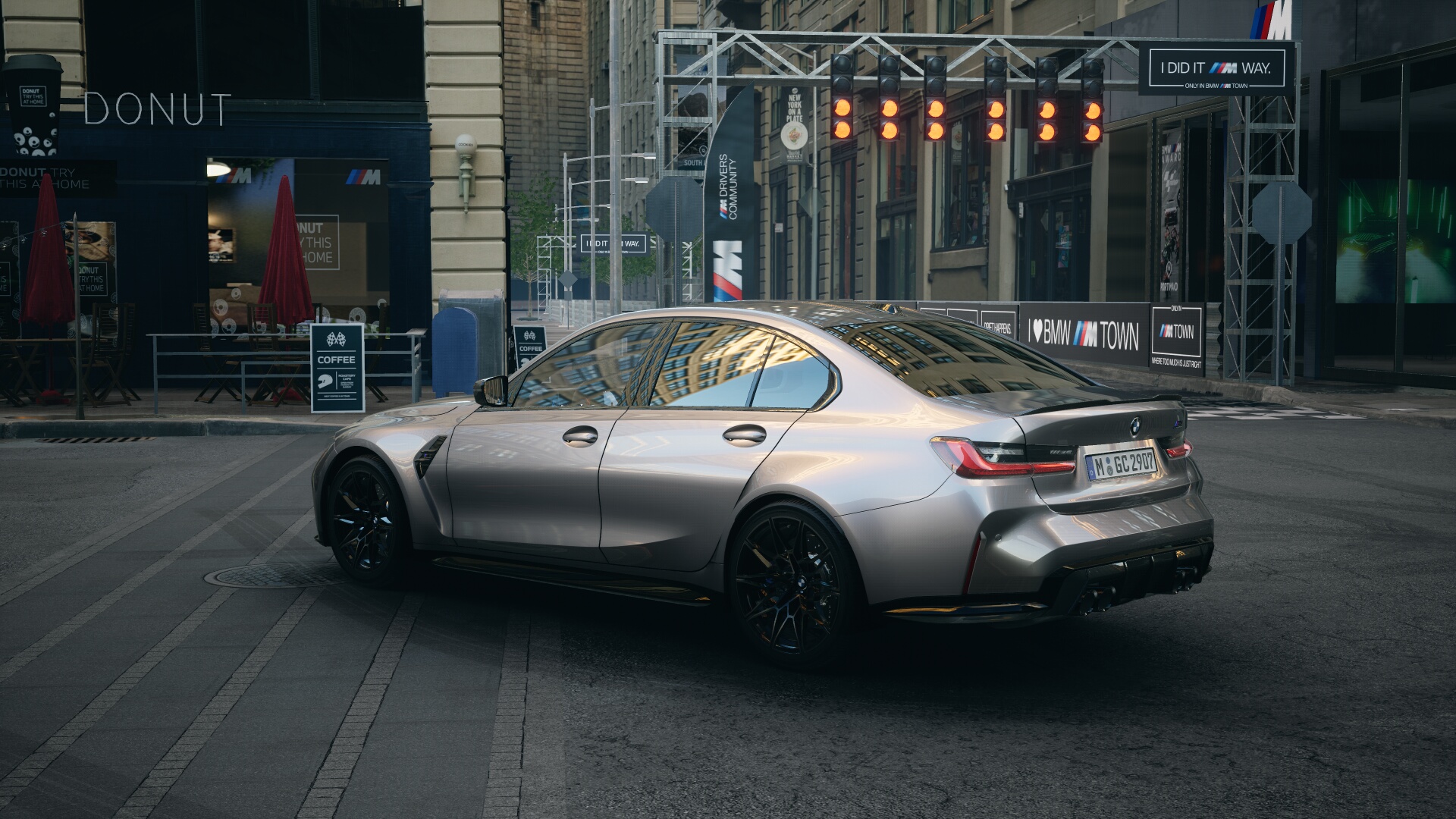 BMW Individual | BMW M3 Competition Sedan in Alvit Grey Metallic