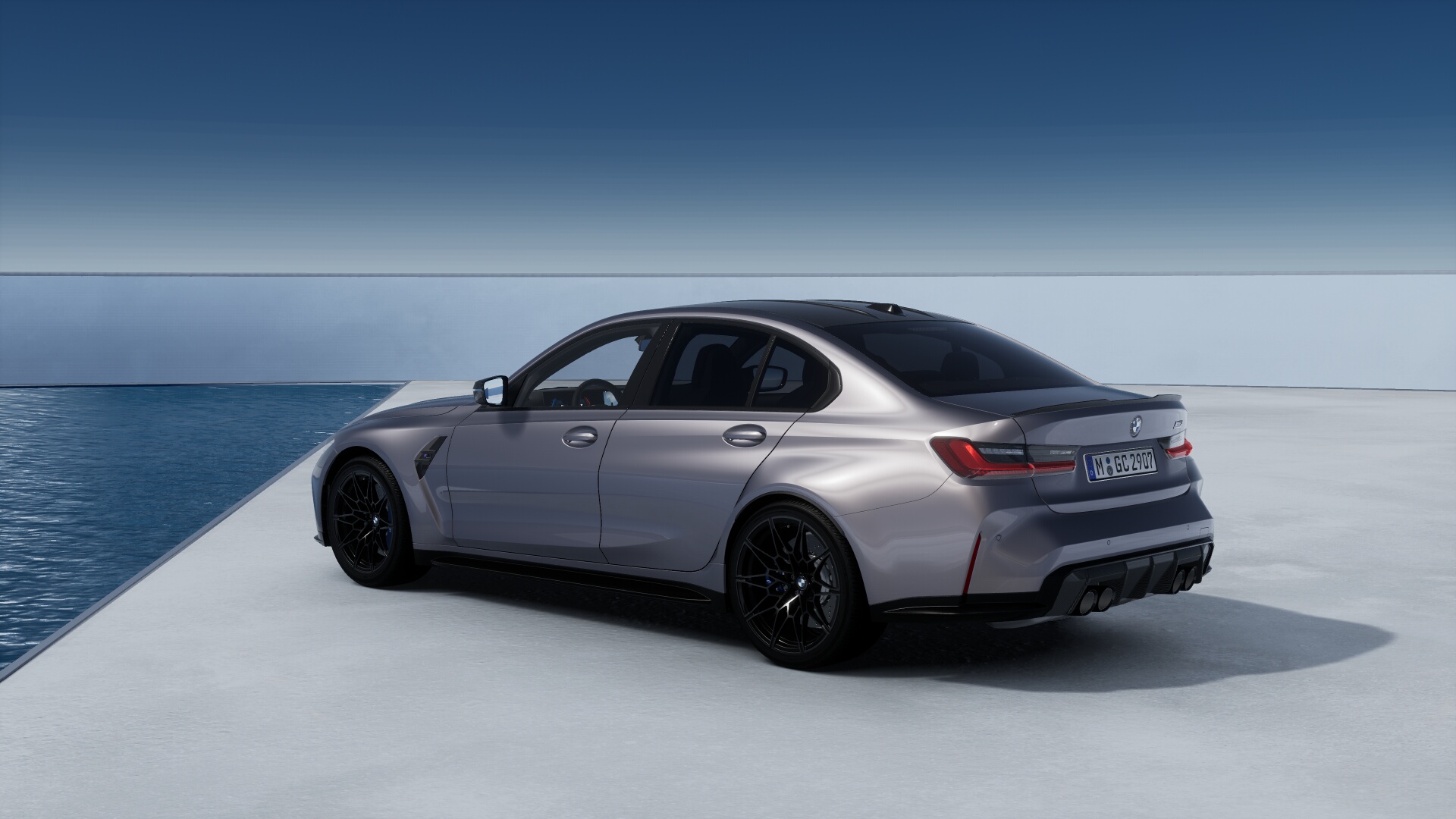 BMW Individual | BMW M3 Competition Sedan in Alvit Grey Metallic