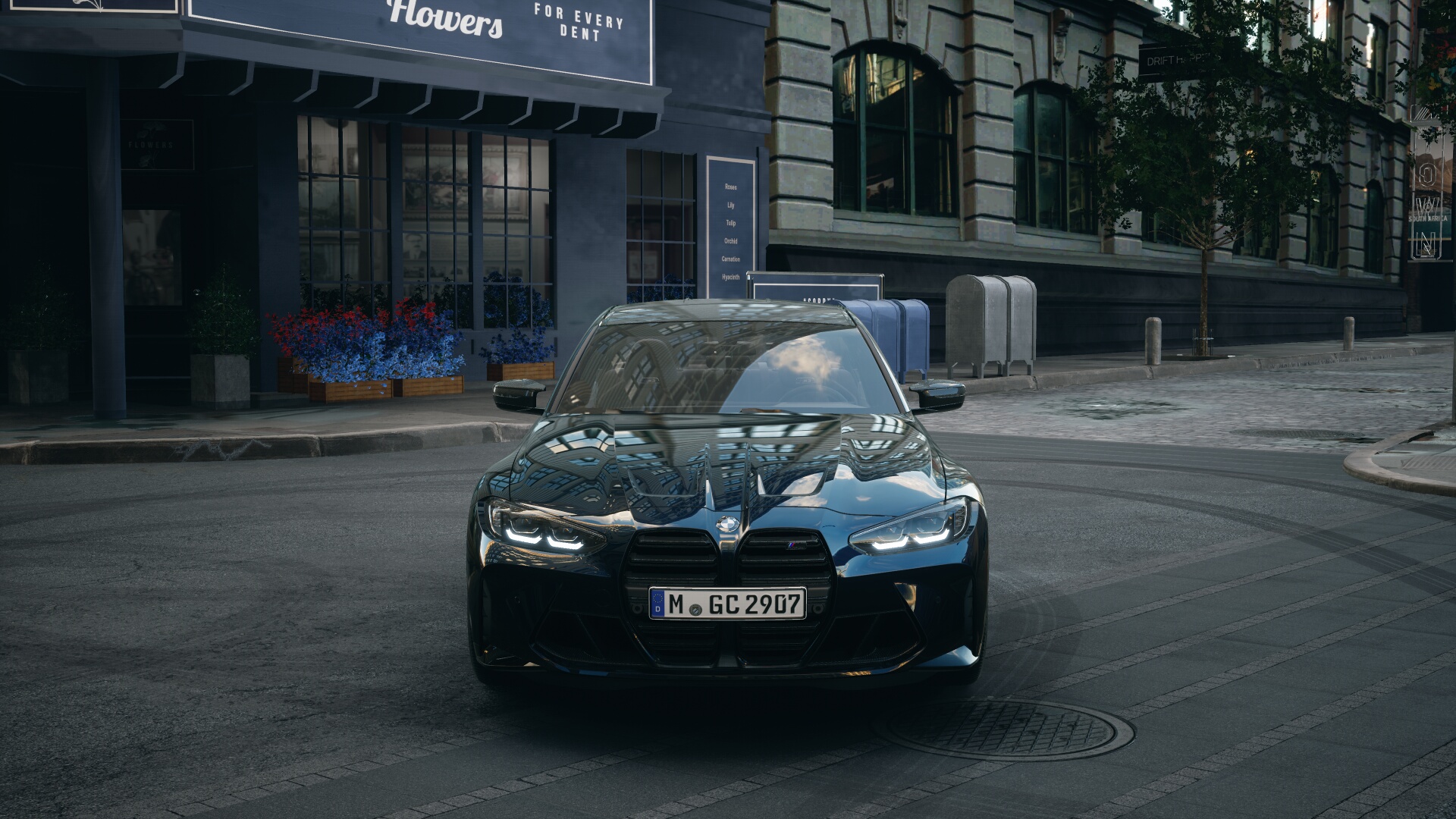 BMW Individual | BMW M3 Competition Sedan in Night Blue Metallic