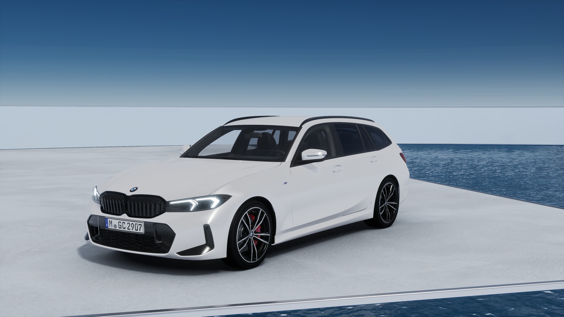 ② PACK M-PERFORMANCE NOIR BRILLANT BMW SERIE 3 G20 G21 (18-21) — Tuning &  Styling — 2ememain