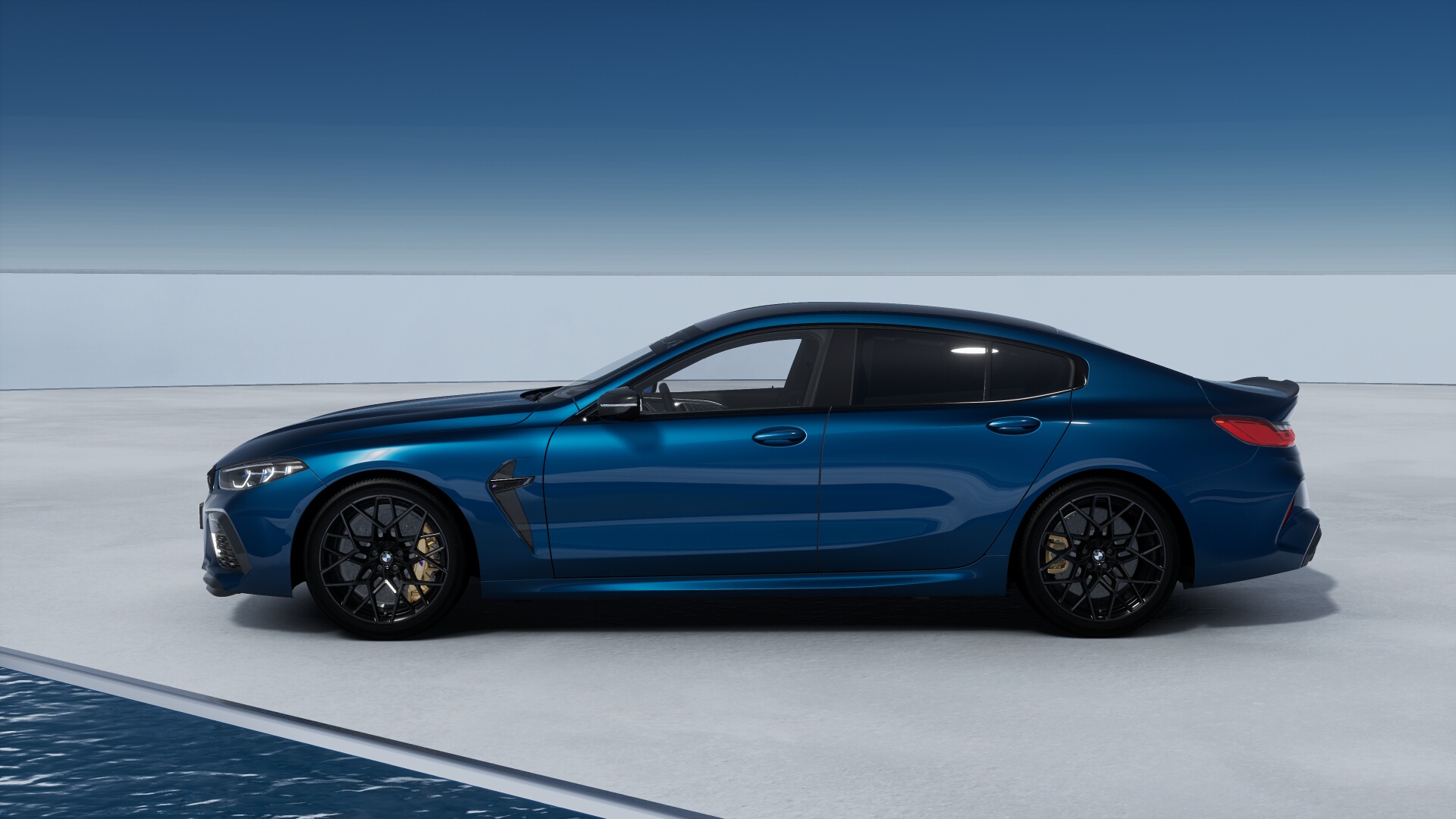 BMW Individual | BMW M8 Competition Gran Coupé in Sonic Speed Blue 