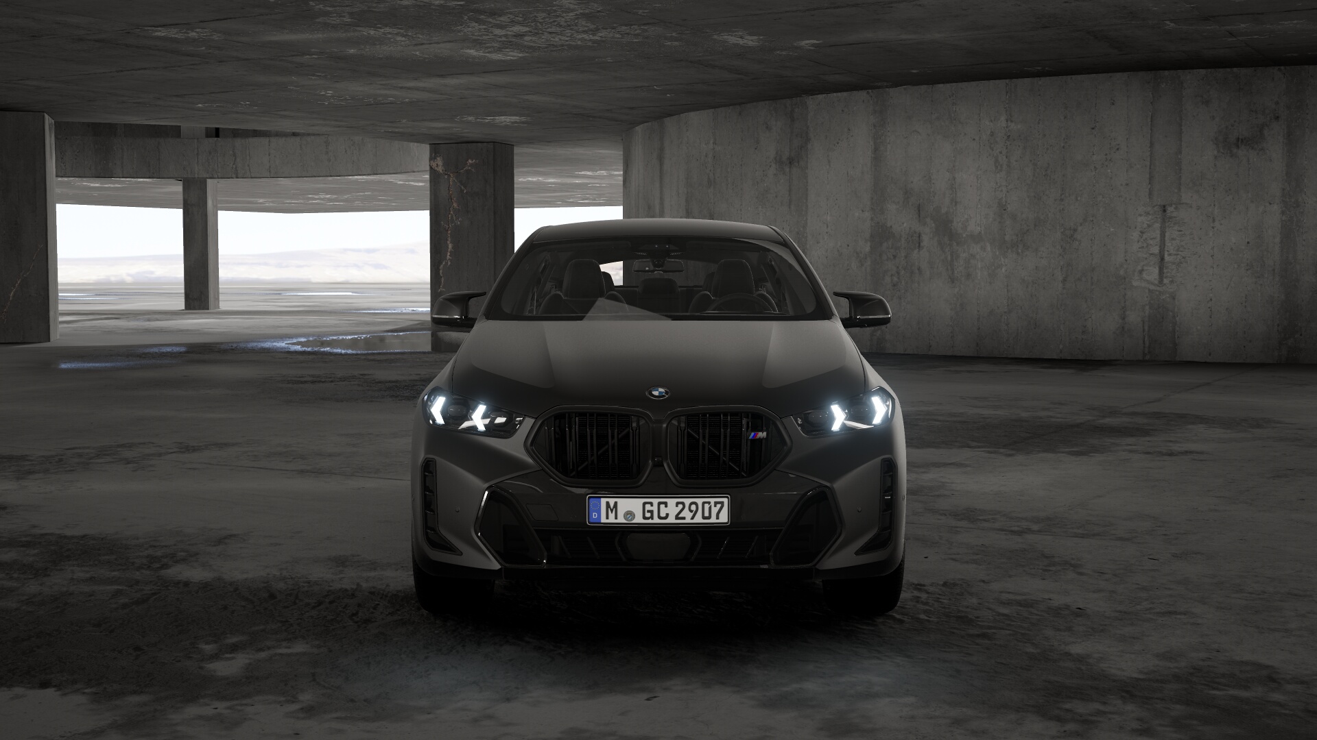 BMW Individual | BMW X6 M60i in Frozen Black Metallic