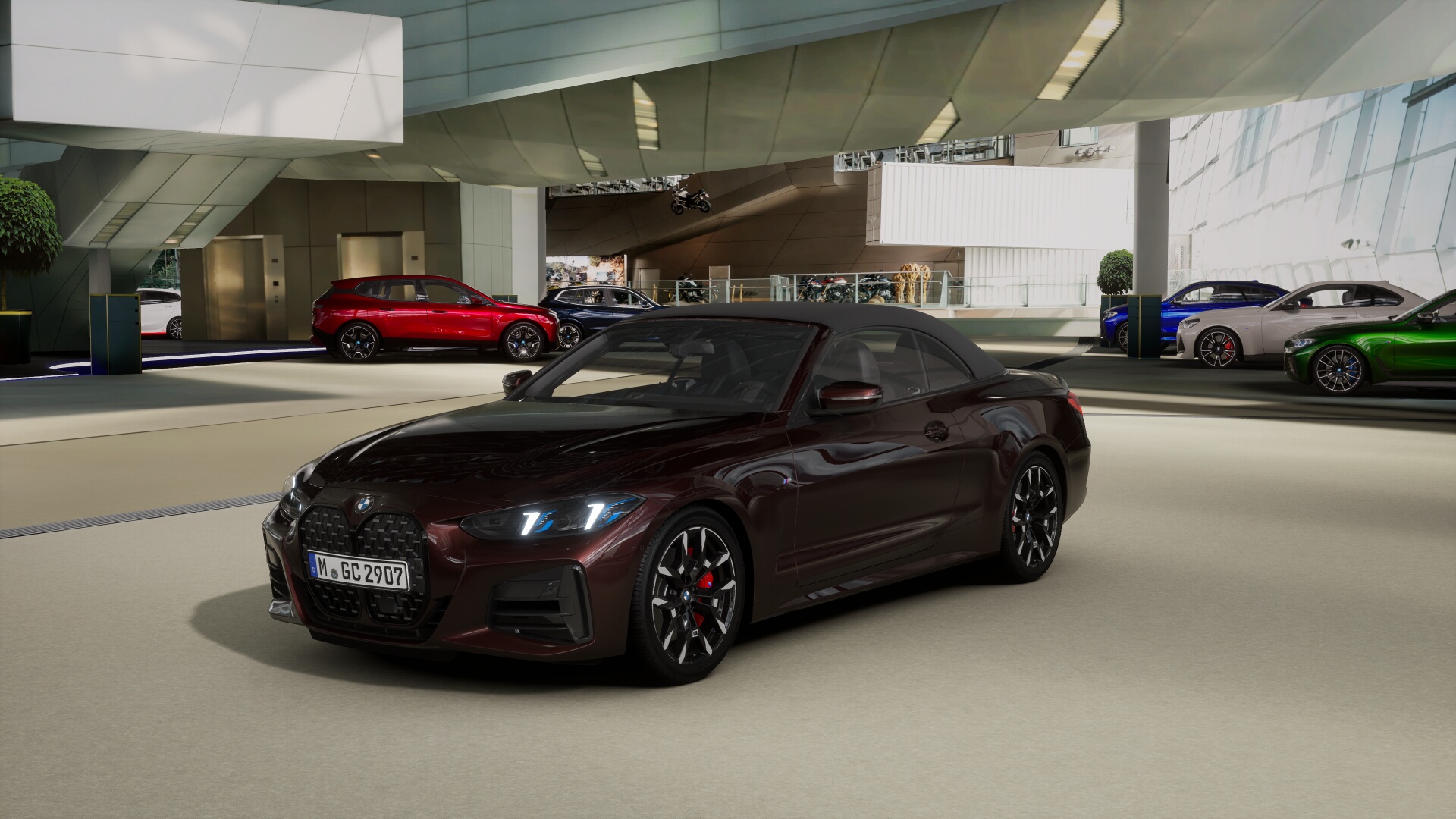 BMW Individual | BMW 4 Series Cabrio in Damast Red Metallic