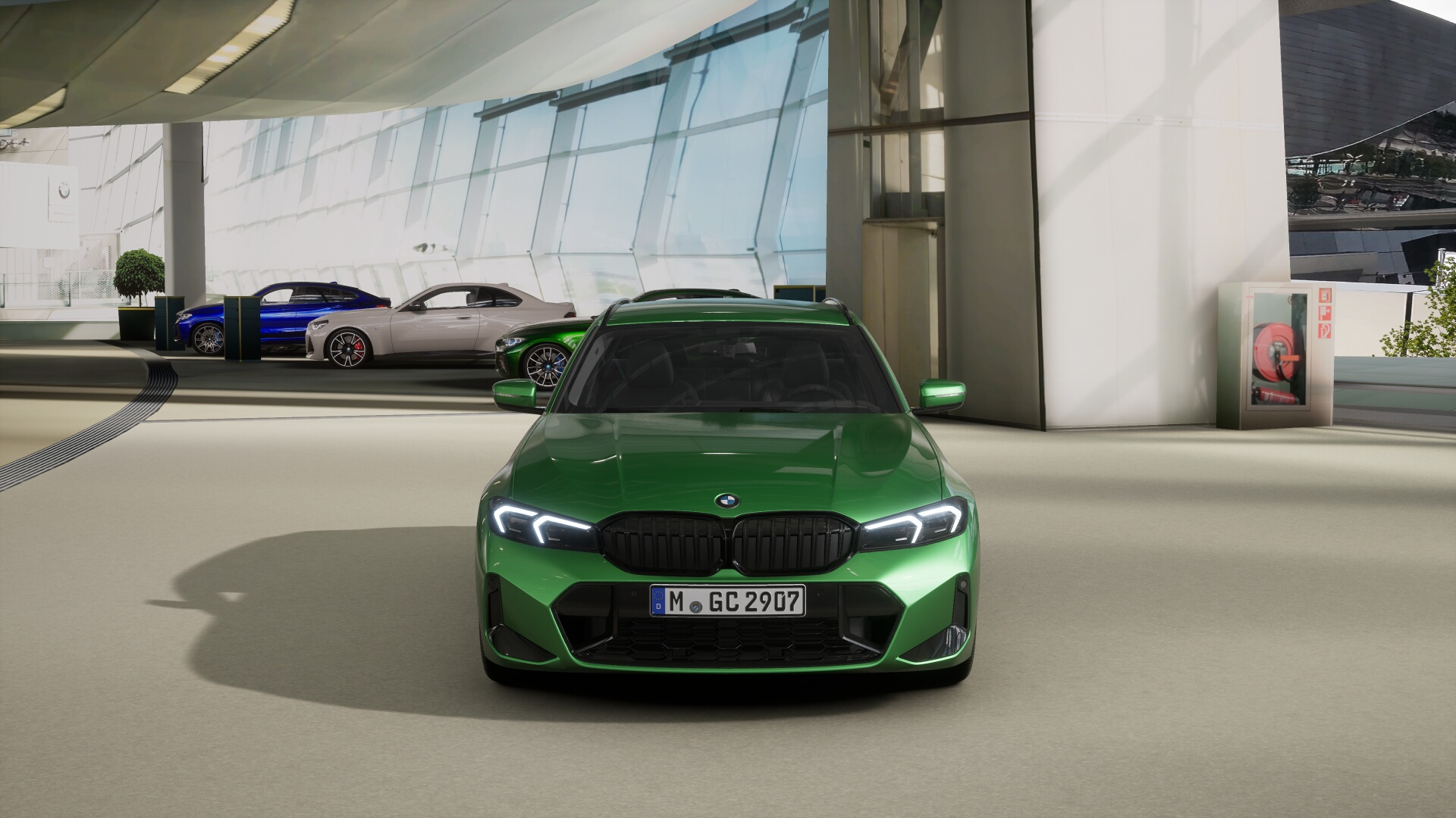 BMW Individual | BMW 3 Series Touring in Fame Green Metallic