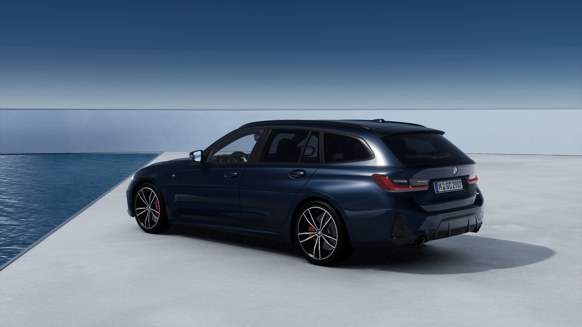 BMW Individual | BMW 3 Series Touring in Blue Onyx Metallic