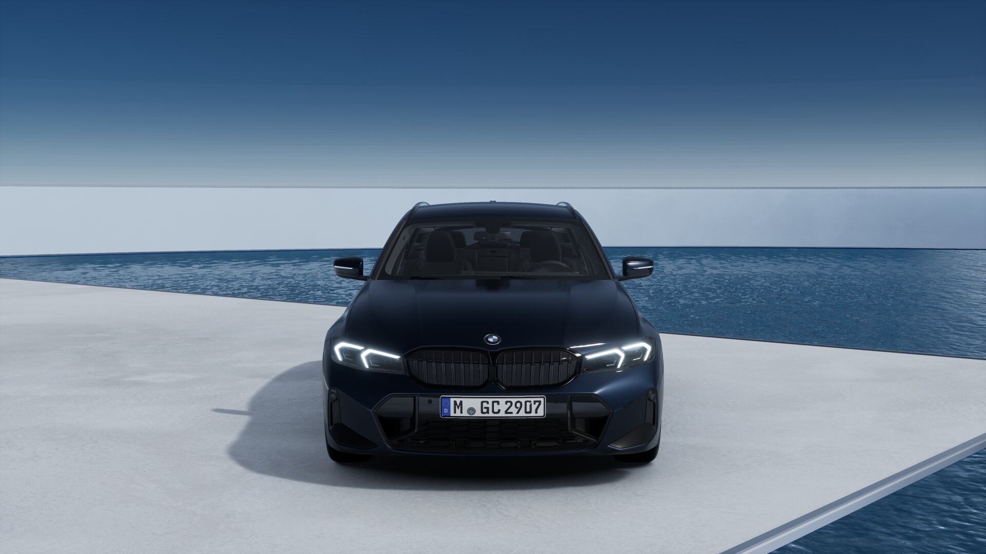BMW Individual | BMW 3 Series Touring in Blue Onyx Metallic