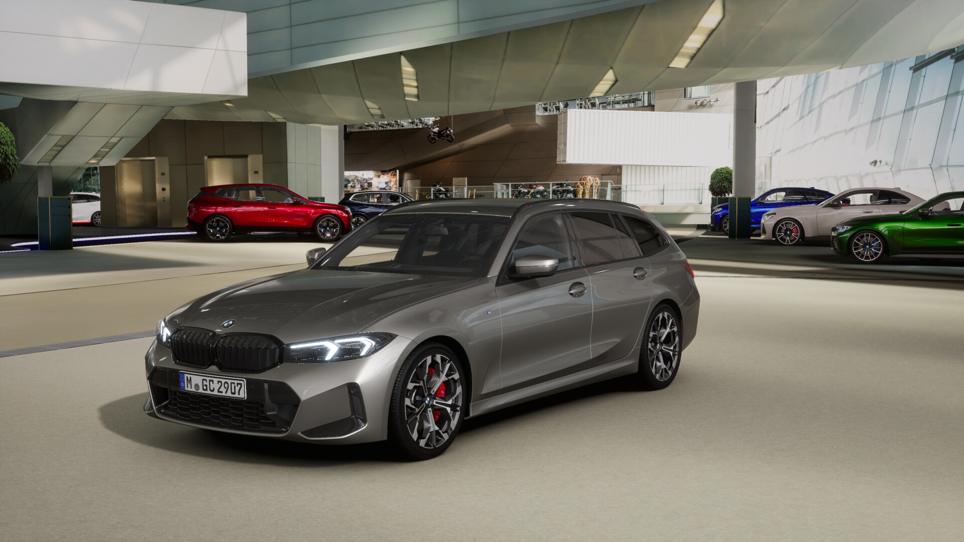 BMW Individual | BMW 3 Series Touring in Space Silver Metallic