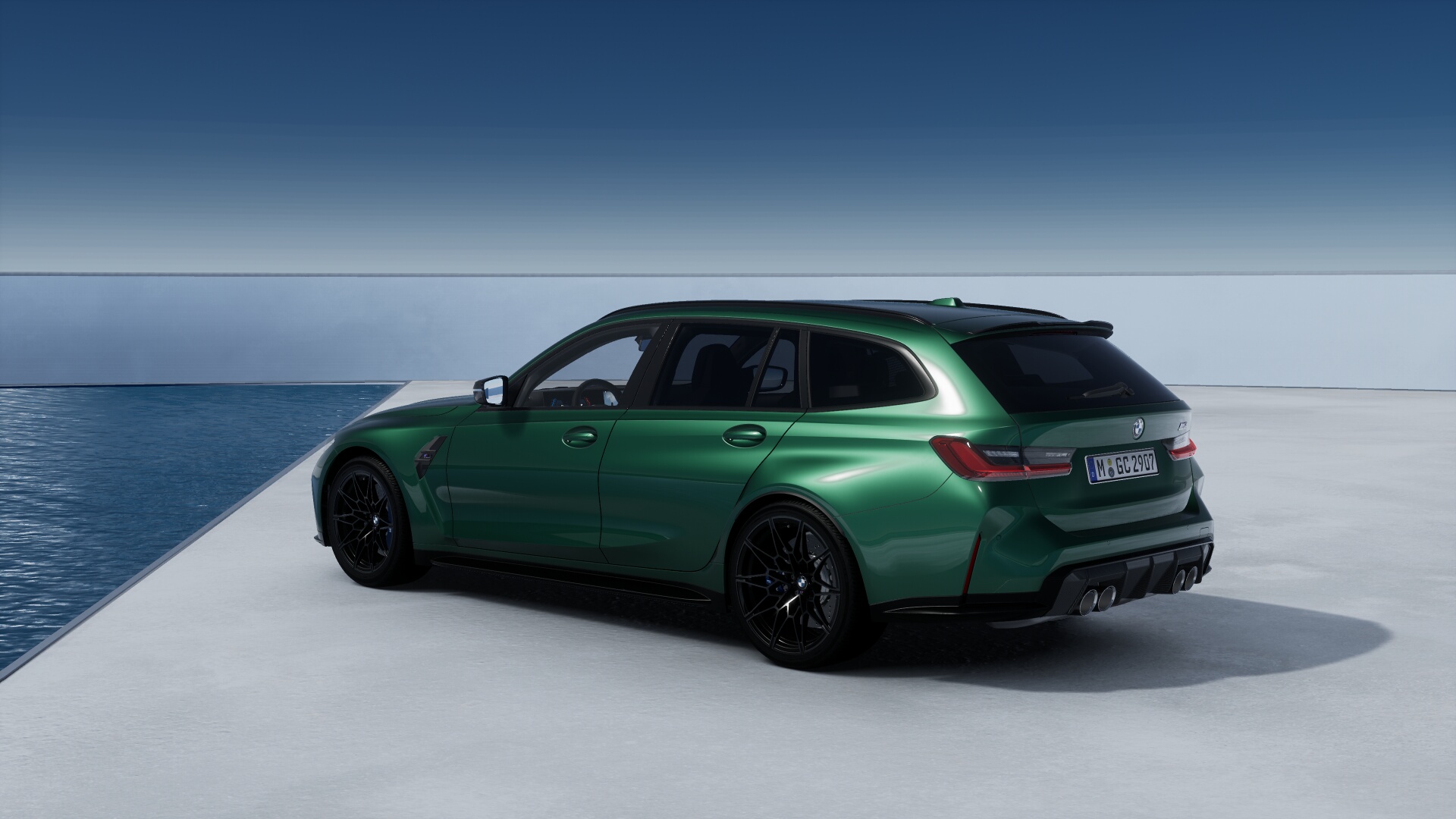 BMW Individual | BMW M3 Competition Touring in Verdant Green Pearl 