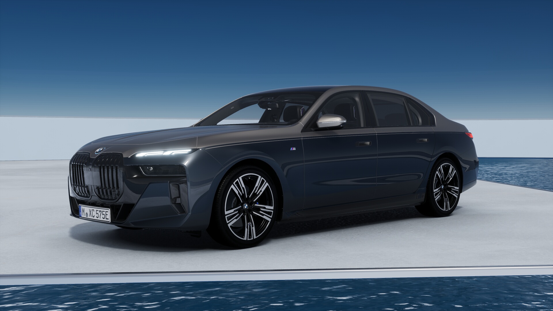 BMW Individual | BMW i7 Sedan in Thunder Metallic