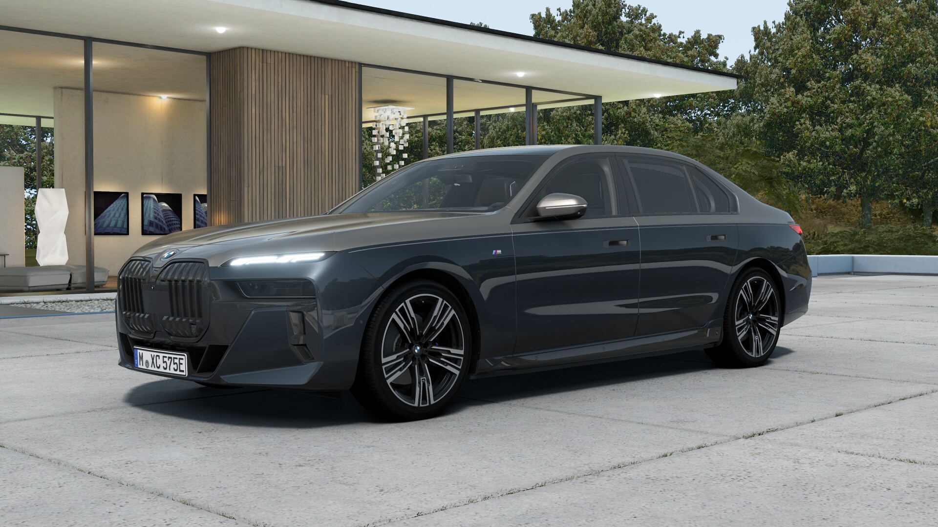 BMW Individual | BMW i7 Sedan in Thunder Metallic